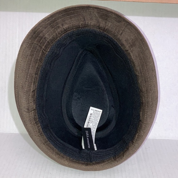 Zara Accessories Felt Fedora Hat size large - Picture 3 of 8